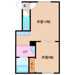 コンフォートの物件間取画像